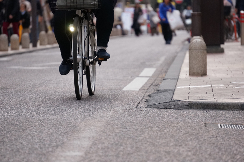 自転車と交通事故について